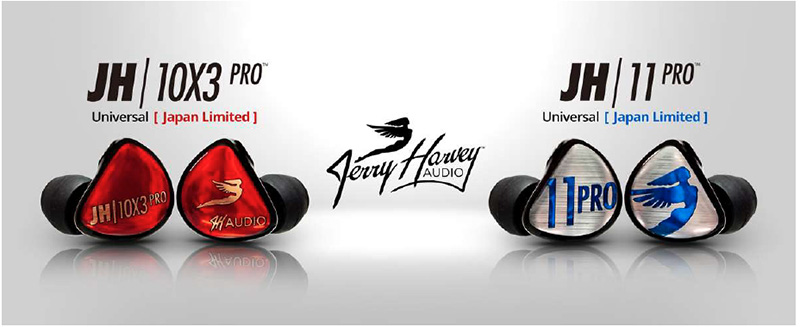Jerry Harvey Audio、JH10X3 PRO及びJH11 PROをベースにした